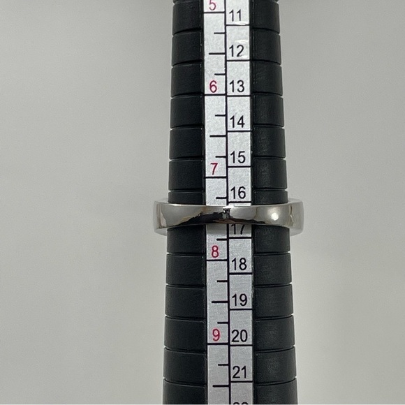 925 Silver Ring Solitaire Size 8 Women Wedding Engagement Anniversary Promise - Picture 10 of 10